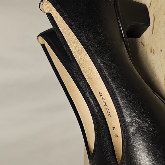 SAS Milano Womens Black Leather Classic Comfort Pump Size 8M - Picture 8 of 8